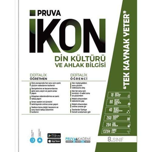 8. Sınıf Din Kültürü ve Ahlak Bilgisi İkon Konu Anlatımlı Pruva Akademi