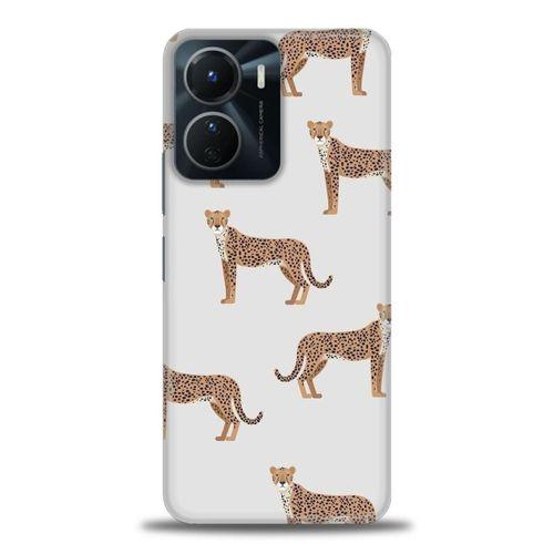 Vivo Y16 Kılıf HD Baskılı Kılıf - Kedii + Tam Ekran Koruyucu