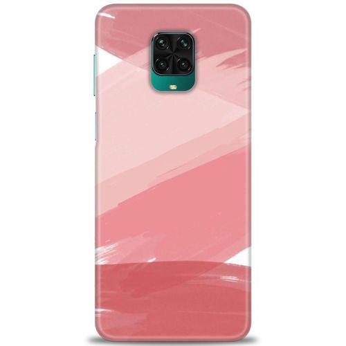 Xiaomi Redmi Note 9S Kılıf HD Baskılı Kılıf - Pembe Palet + Tam Ekran Koruyucu