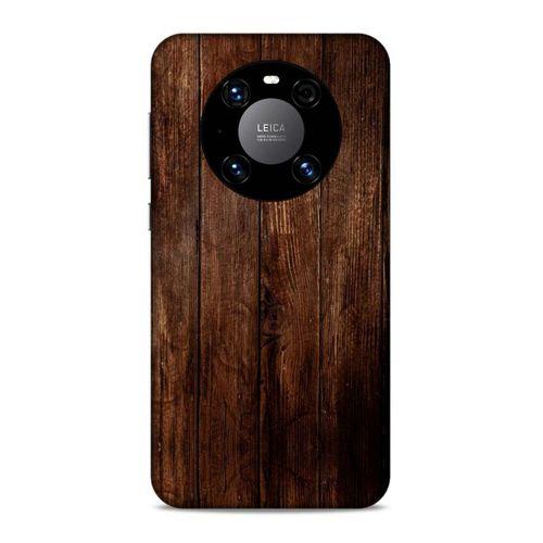 Lopard Huawei Mate 40 Pro Uyumlu Kılıf Wood'X (5) Koruma Kabı Baskılı