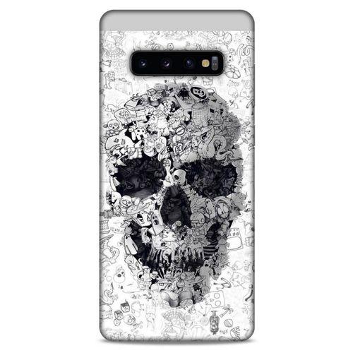 Samsung Galaxy S10 Plus Uyumlu Kılıf Motorsiklet (26) Tpu Silikon Kılıf İskelet