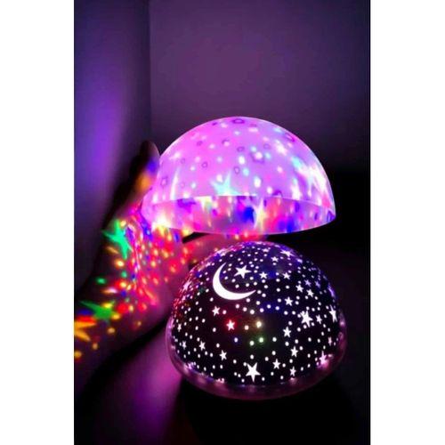 Mavi Ve Mor Işıklı Projeksiyon Lambası
