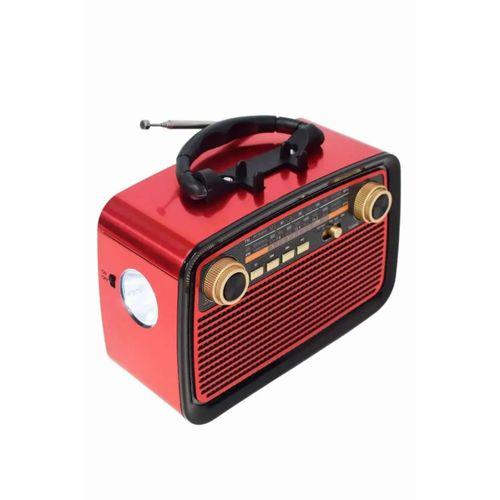 Nostaljik Radyo Bluetooth Bağlantılı Müzik Kutusu Ahşap