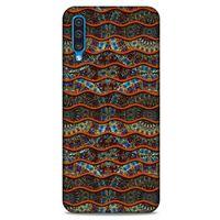 Samsung Galaxy A30s Kılıf Baskılı Özel Seri Taşlı (35) Fit Design Kılıf