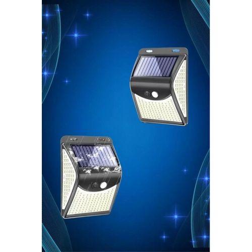 Solar Sensörlü Duvar Lambası Bahçe Lamba 20 Led Işık