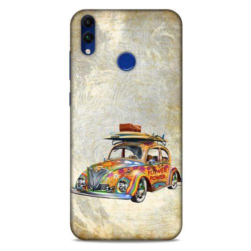 Retro (36) Desen Glitter Kılıf Renkli Huawei Honor 8C Kılıf