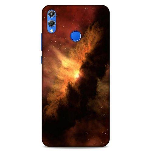 Lopard Huawei Honor 8x Uyumlu Kılıf Gece'S (2) Kabı Turuncu