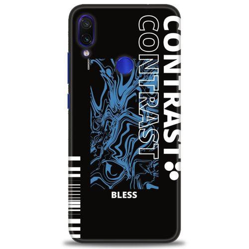 Xiaomi Redmi Note 7 Kılıf HD Baskılı Kılıf - Bless + Tam Ekran Koruyucu