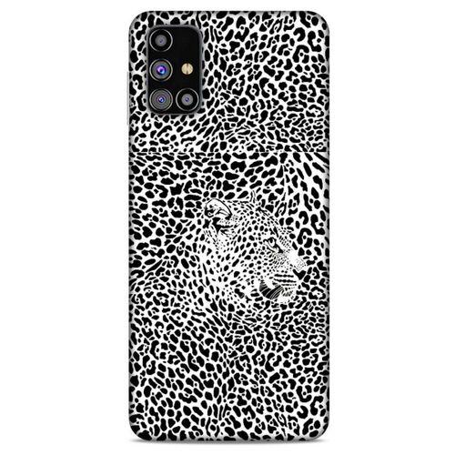 Animax Kaplan Silüet Samsung Galaxy M31s Kılıf Desenli Silikon