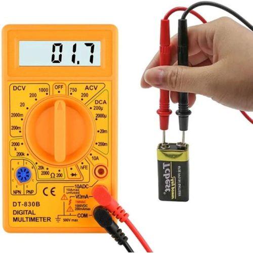 Zhltools Dijital Avometre Multimetre Ölçü Aleti Akım Ölçer DT-830B