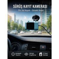 Araç Ön Cam Kamerası Sürüş Güvenliği İçin Video Kayıt Yeni Nesil