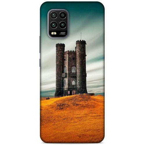 Lopard Xiaomi Mi 10 Lite Uyumlu Kılıf Gece'S (31) TPU Kılıf Yeşil Gece