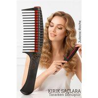 Profesyonel Kırık Saç Temizleyici Tarak - Saç Bakım Krem Protein Dağıtıcı Tarak Bukle Tarağı