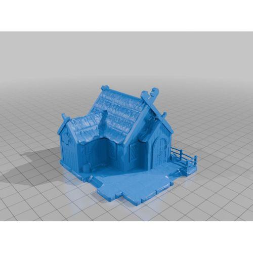 Rohan Houses Edoras 10mm Ölçek – 6911445