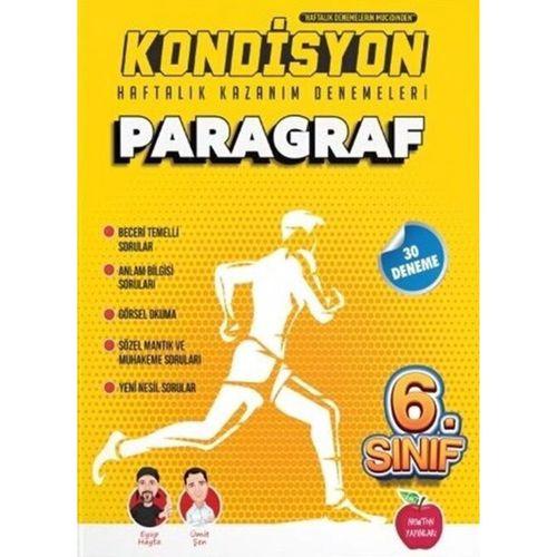 6. Sınıf Paragraf Kondisyon Haftalık Kazanım Denemeleri Newton Yayınları