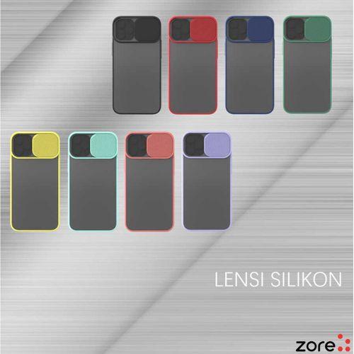 Apple iPhone 12 Mini Kılıf Zore Lensi Kapak