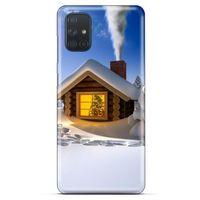 Samsung Galaxy M51 Kılıf Snowix (18) Telefon Kılıfları Sarı Beyaz