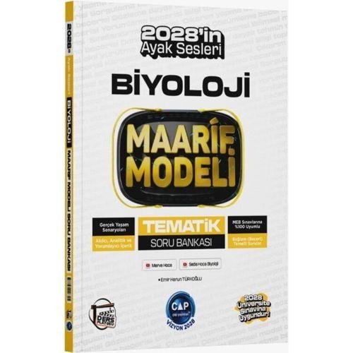 Üniversiteye Hazırlık Biyoloji Ders Platosu Maarif Modeli Tematik Soru Bankası Çap Yayınları