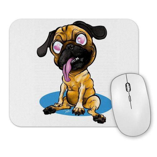 Pug Love Mouse Pad