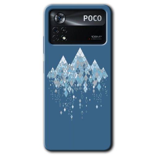 Potkal Hediye Fabrikası Poco x4 Pro Kılıf HD Desen Baskılı Arka Kapak - İceberg