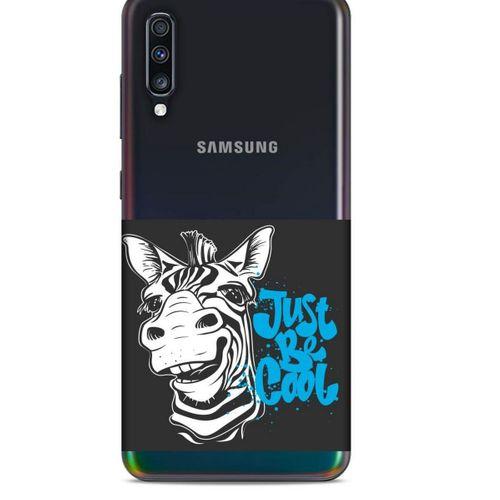 Zoologix (61) Samsung Galaxy A80 Şeffaf Kılıf Silikon Desenli
