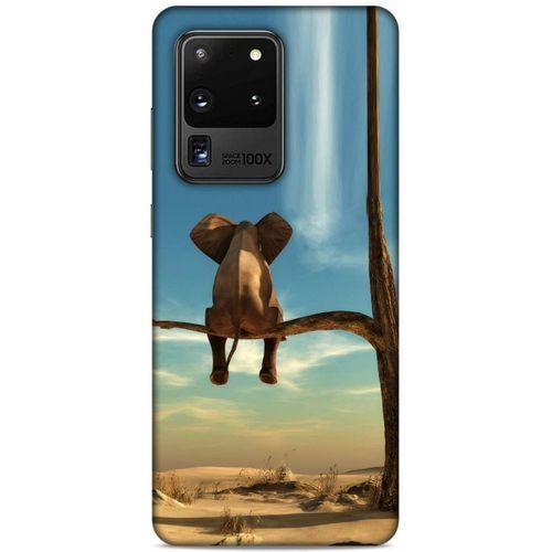 Lopard Samsung Galaxy S20 Ultra Uyumlu Kılıf Manipülasyon ☻ (3) Kapak Baskılı