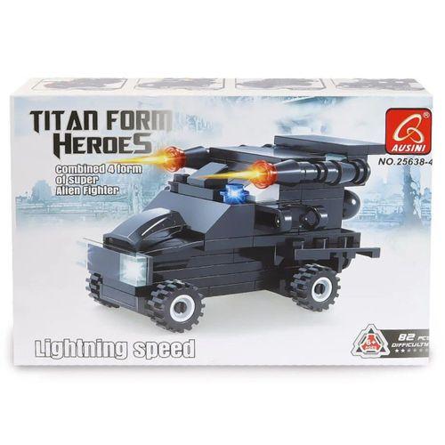 Ausini Titan Form Heroes-4 Lightning Speed 82 Parça
