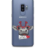 Zoologix (6) Samsung Galaxy S9 Plus Şeffaf Kılıf Silikon Desenli