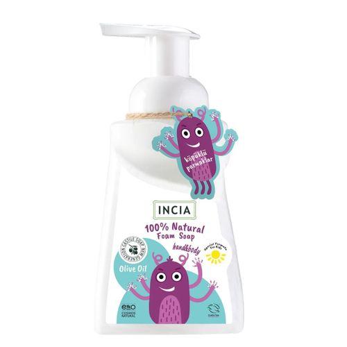 İncia İncia Doğal Çocuklar İçin Zeytinyağlı Köpük Sabun 200 ml