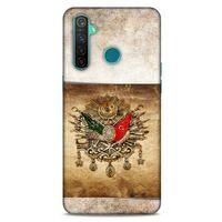 Realme 5 Pro Uyumlu Kılıf Ottoman (11) Tam Koruma Tuğra