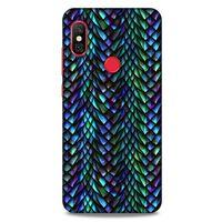 Xiaomi Redmi Note 6 Pro Kılıf Dragons (1) Kılıfı Ejderha Pulları Rainbow
