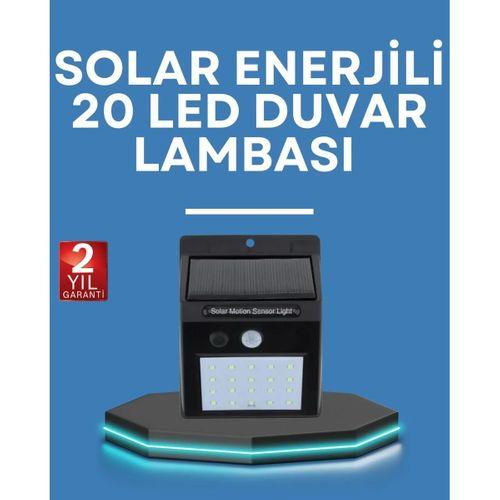 Hareket Algılamalı Solar Led Güvenlik Lambası