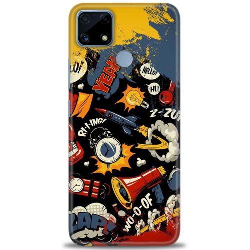 Realme C25s Kılıf HD Baskılı Kılıf - Z Zum! + Tam Ekran Koruyucu