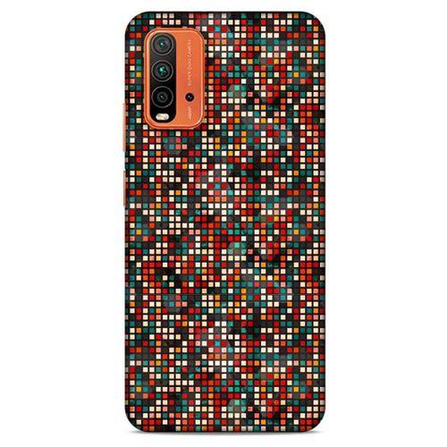 Lopard Xiaomi Redmi 9T Uyumlu Kılıf Geometrix (81) TPU Kılıf