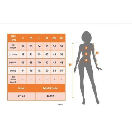 Kadın Askılı önü Düğmeli Atlas Bluz