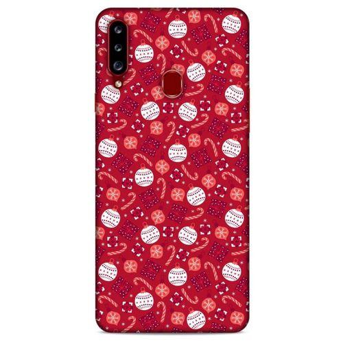Yılbaşı Süsleri 48 Samsung Galaxy A20s Kılıf Silikon Kapak