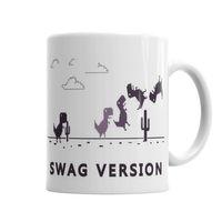 Dino Swag Version Kupa Bardak Porselen