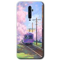 BeRa Aksesuar Oppo Reno 2z Kılıf Baskılı Kapak - Rails Paint +Tam Kaplayan Mat Seramik