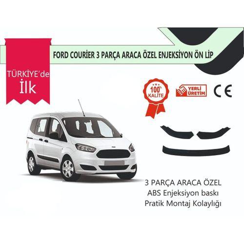 Ford Courier 2018-2023 3 Parça Ön Lip