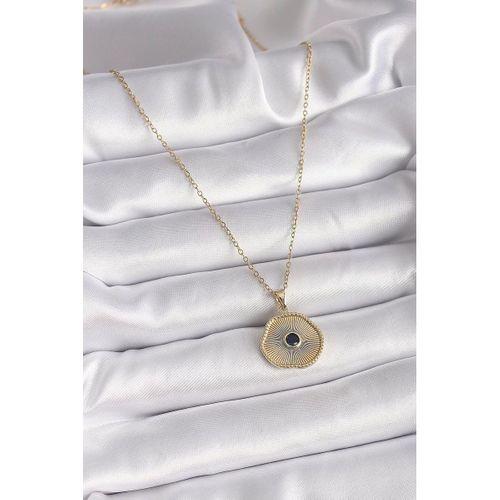 pilelistore Pirinç Gold Renk Topçuk Detay Çiçek Küpe - TJ-BKO9504
