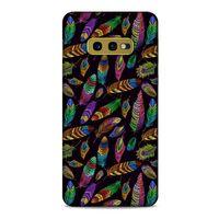 Samsung Galaxy S10e Kılıf Desenli Özel Seri Tüyler (15) Antişok Kılıf