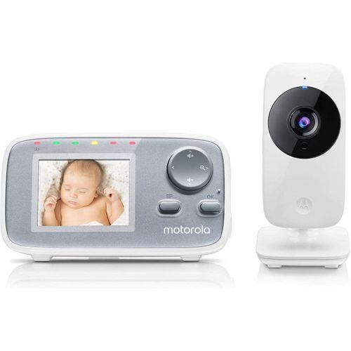 Motorola Baby MBP 482 - Video Bebek Monitörü - Yakınlaştırmalı bebek gözetleme kamerası - 2,4"