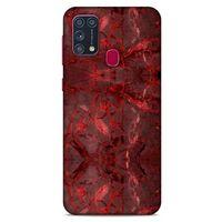 Mermer Desenli (42) Tema Rugged Armor Kılıf Tarçın Samsung Galaxy M31 Kılıf
