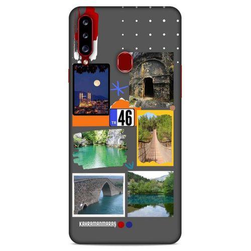 Lopard Samsung Galaxy A20s Uyumlu Kılıf Şehirli ※ (46) Kahramanmaraş Core Armor Kılıf
