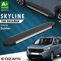 S-Dizayn Dacia Dokker Skyline Krom Yan Basamak 203 Cm 2012 Üzeri A+ Kalite