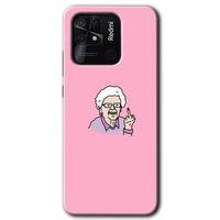 Redmi 10C Kılıf HD Desen Baskılı Arka Kapak - Bad Grandmother