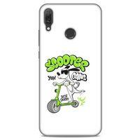 Animax Scooter Doggy Huawei Y9 2019 Kılıf Desenli Silikon
