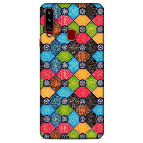 Ethnic Culture (22) Samsung Galaxy A20s Kılıf Silikon Kapak Desenli