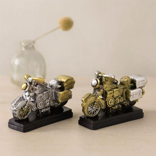 Vintage Motor Biblo Reçine 6.5x8 cm