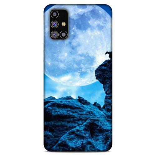 Lopard Samsung Galaxy M31s Uyumlu Kılıf Manipülasyon ☻ (14) Lansman Kılıf Desenli